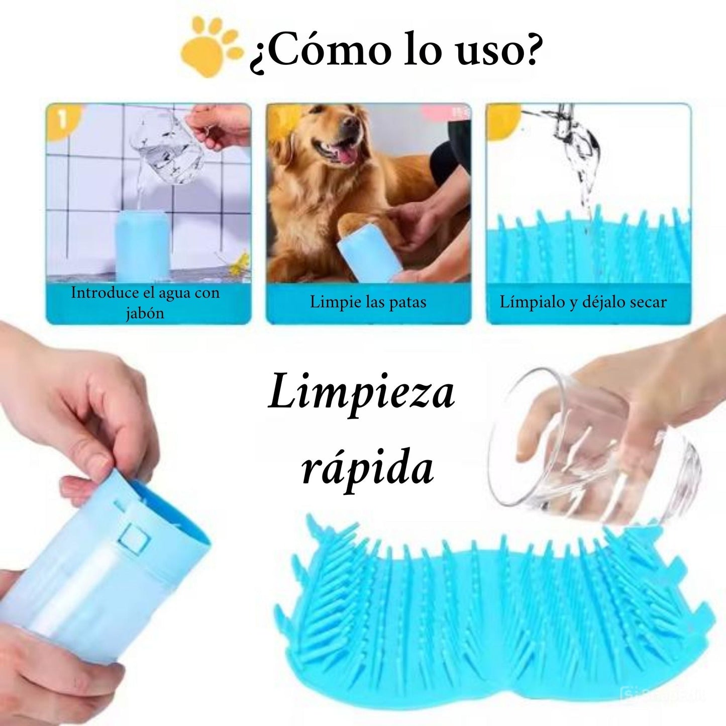 Patas limpias - Casa limpia - Grimpol